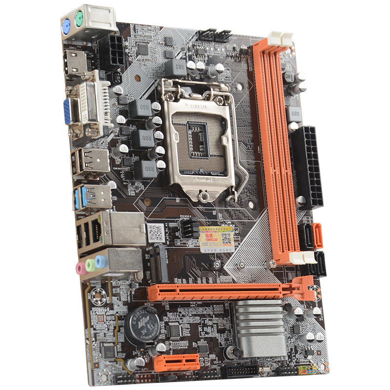 MINGSU intel B75เมนบอร์ดคอมพิวเตอร์ LGA1155 DDR3 เมนบอร์ดคอมพิวเตอร์ใหม่ B75 LGA1155 DDR3 Motherboards