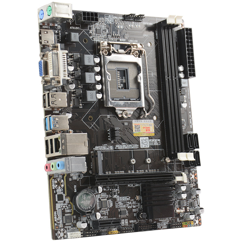 MS intel B85Mเมนบอร์ดคอมพิวเตอร์ LGA1150 DDR3 เมนบอร์ดคอมพิวเตอร์ใหม่ B85M M.2 NVME Motherboards