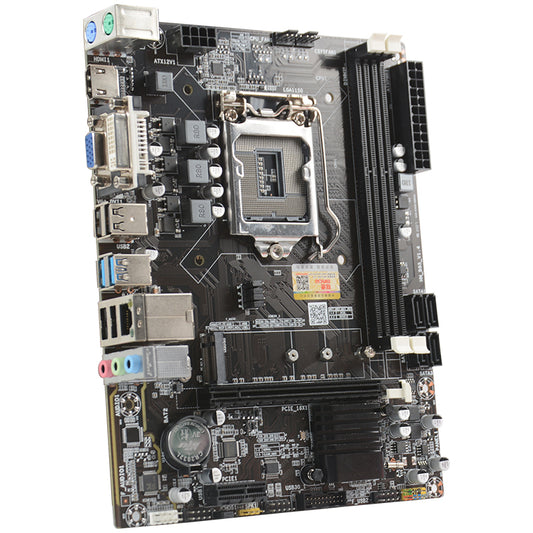 MS intel B85Mเมนบอร์ดคอมพิวเตอร์ LGA1150 DDR3 เมนบอร์ดคอมพิวเตอร์ใหม่ B85M M.2 NVME Motherboards