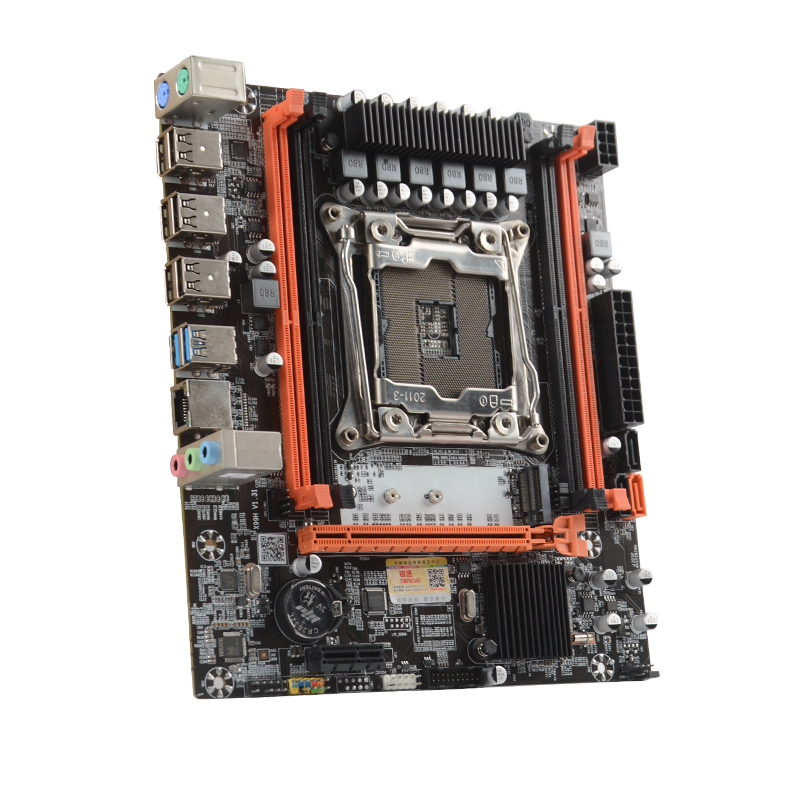 Mingsu x99 LGA2011-3 supports M.2 solid state drive gaming computer motherboard