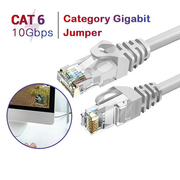 สายแลนCat6 LAN สายเน็ตคอม Ethernet Cable UTP RJ45 Gigabit สายแลน 50 เมตร 25M/20M/15M/10M/5M/3M For แล็ปท็อป Laptop PC Modem สาย lan cat6 A66