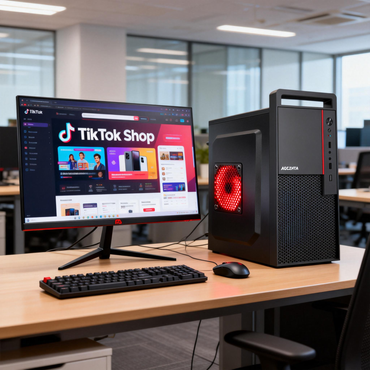 i7-level 2630V2 processor, 16GB RAM, 128GB + 500GB SSD, dedicated graphics card, 24-inch/27-inch TIKTIK e-commerce/office computer