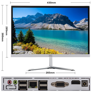 MINGSU 20英寸 i5 3300 RAM 8GB M.2 SSD 25GB 一体机电脑 全新第三代一体机电脑