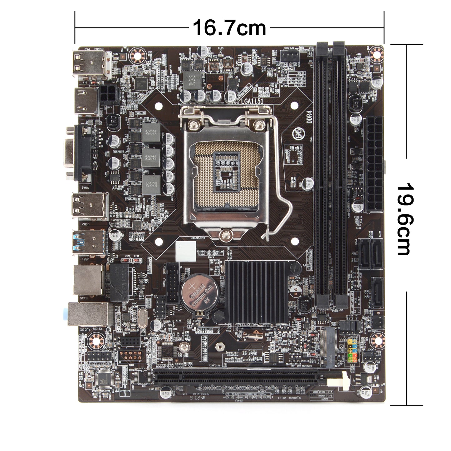 mingsu MS H310M C DDR4 LGA1151 on the mainboard supports m.2 SSD i3/i5 9100F/9400F CPU LGA 1151 H310 M เมนบอร์ดคอมพิวเตอร์ I5 9500F I59600K I7 8700 I7 9700 I9 9900