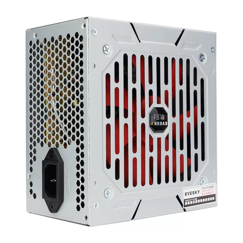 EVESKY computer power supply desktop power supply 500WS computer host power supply rated 300W graphics card power supply