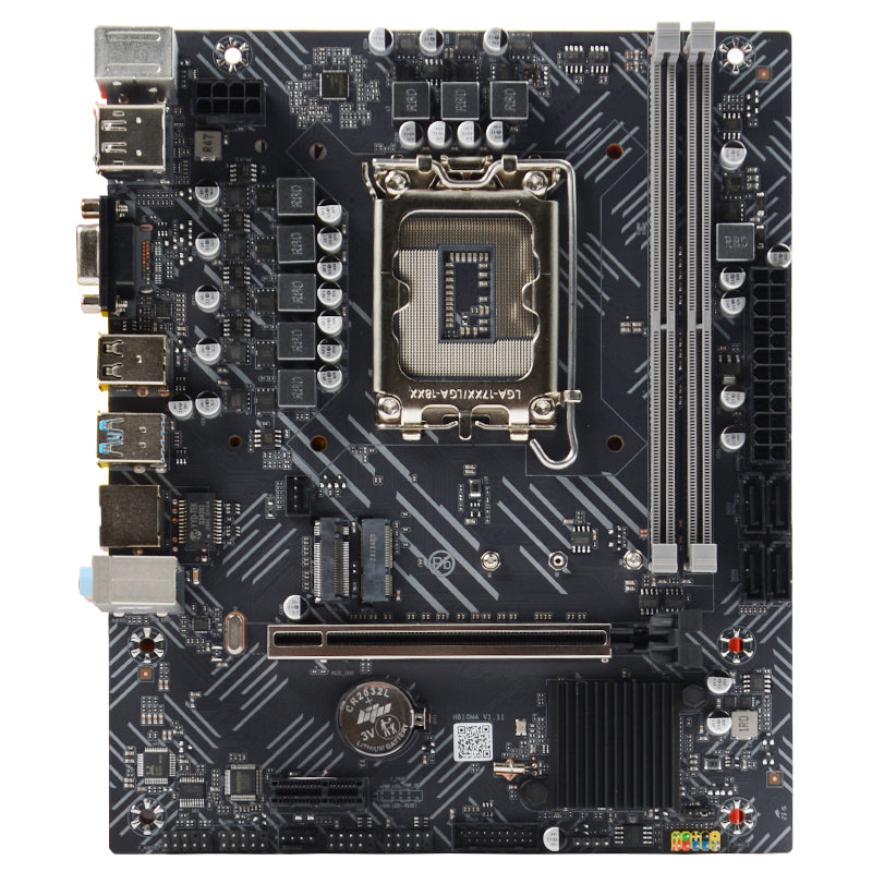 Mingsu H610M DDR4 LGA1700 motherboard M.2 motherboard 1000m network card