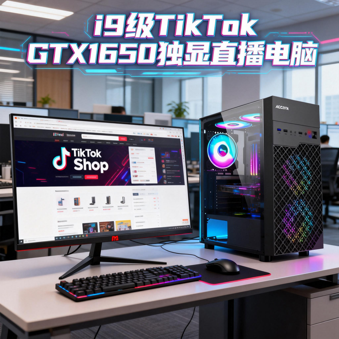 内存硬盘涨价 公司推出特价电脑 i9 16G 628G GTX1650 27英寸