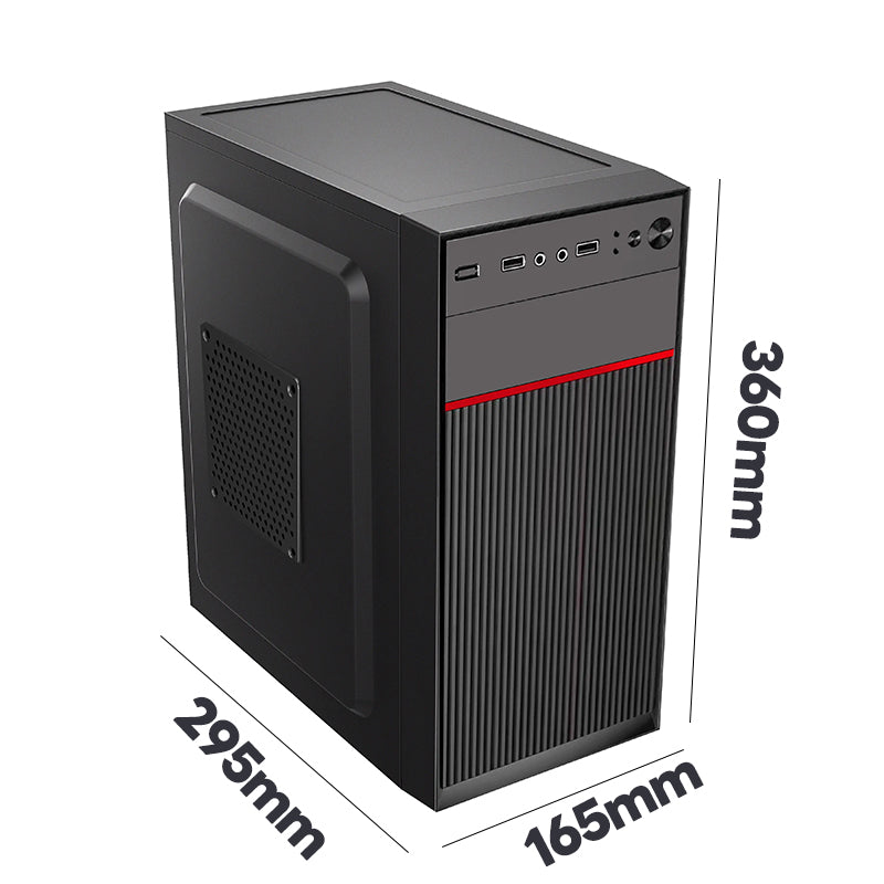 机遇 003 迷你台式机箱 电脑机箱 迷你机箱 M-ATX 商务办公电脑机箱