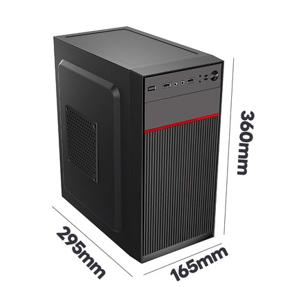 机遇 003 迷你台式机箱 电脑机箱 迷你机箱 M-ATX 商务办公电脑机箱