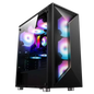 X99 双通王E-ATX/ATX/M-ATX/ITXI游戏电脑透明玻璃ARGB灯光同步电脑机箱