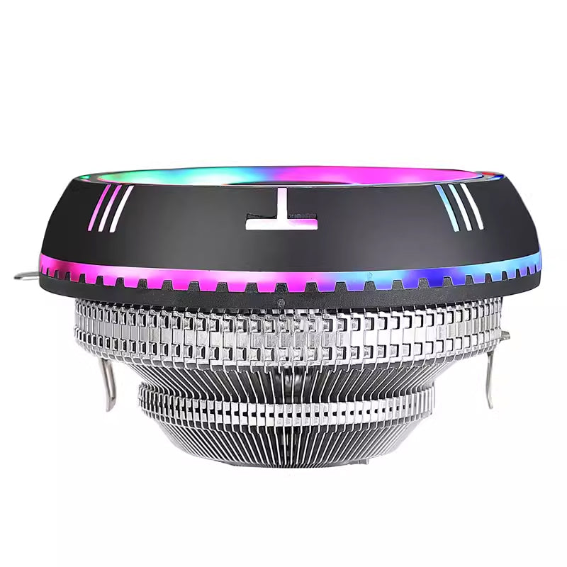 หม้อน้ำคอมพิวเตอร์เดสก์ท็อปคอมพิวเตอร์ความดันลงพัดลม CPU 1155amd775 Air Cooling 1151AM4 Super 1150 เงียบ