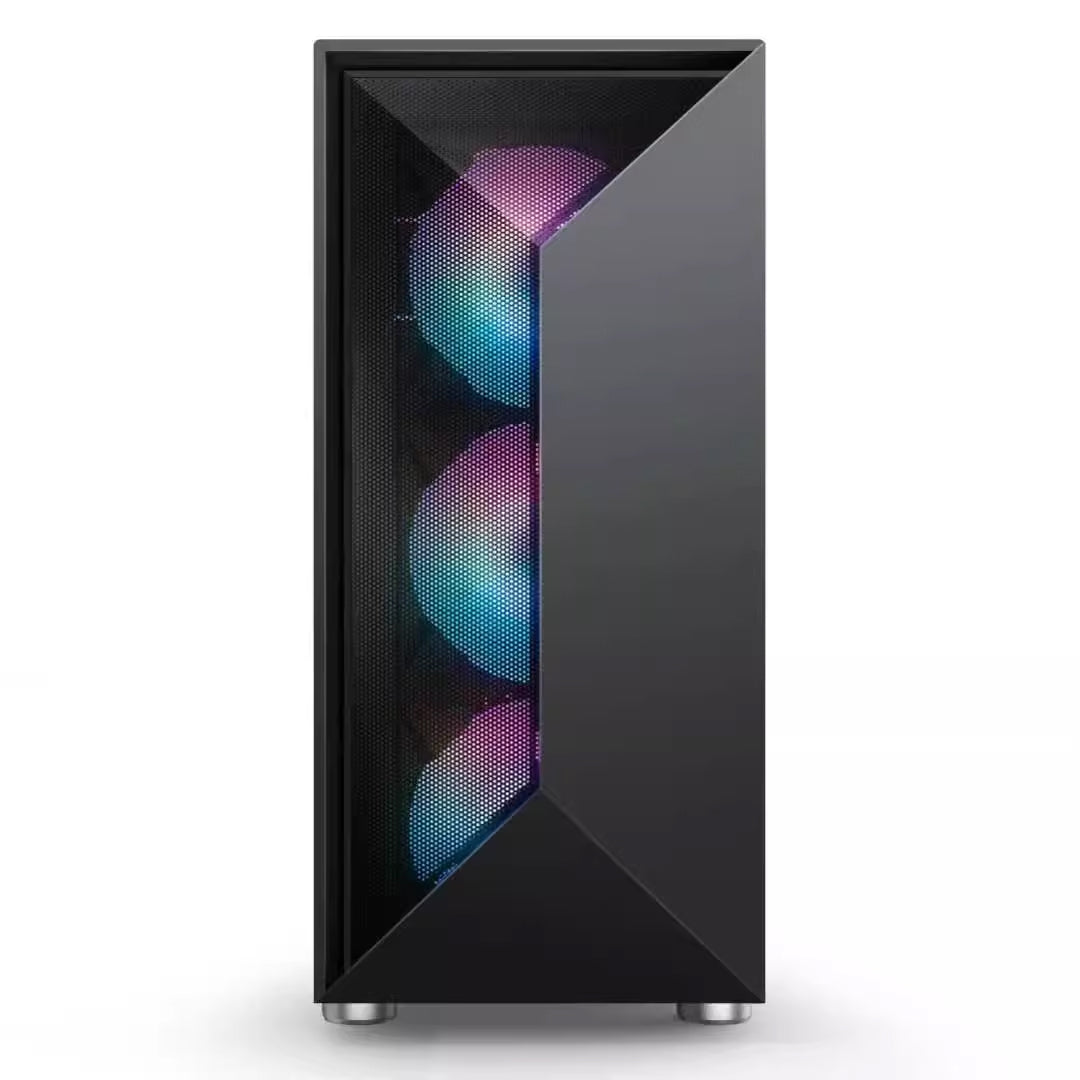 X99 双通王E-ATX/ATX/M-ATX/ITXI游戏电脑透明玻璃ARGB灯光同步电脑机箱