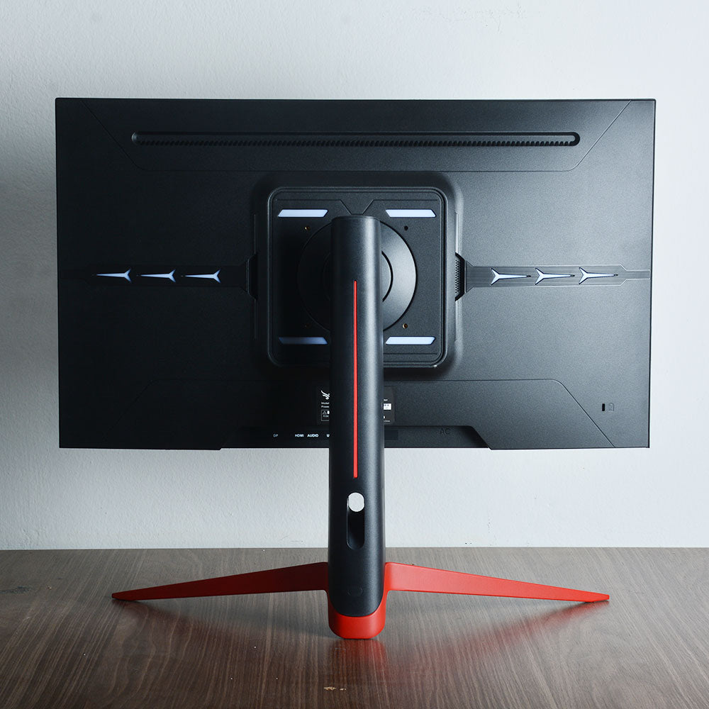 CENTAUR 27英寸165HZ电竞游戏显示器 升降显示器 黑+红色 DP+HDMI显示器
