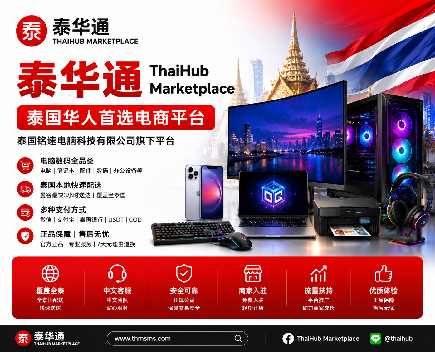 ThaiHub Marketplace | Thailand Computers | Thai Chinese E-commerce ...