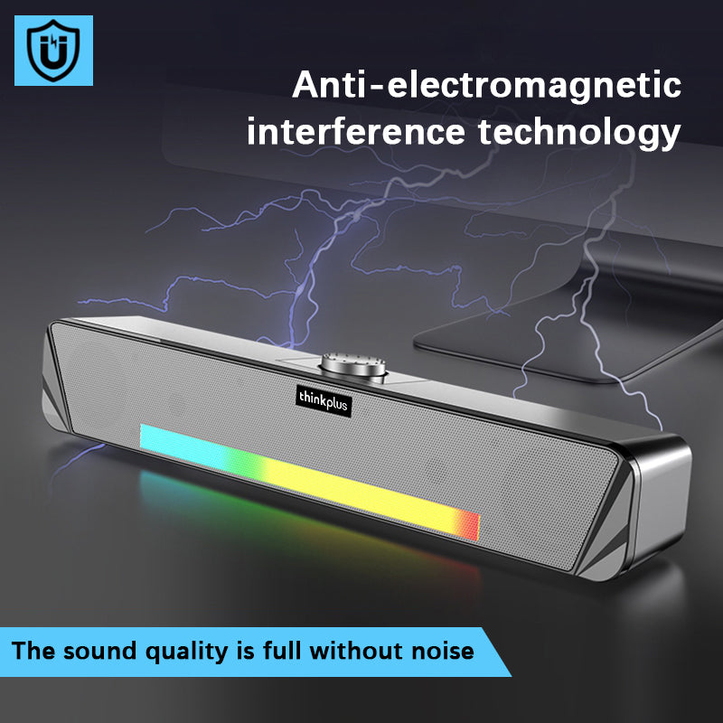 Lenovo Bluetooth Speaker ลำโพงคอมพิวเตอร์ ARGB Bluetooth Speaker