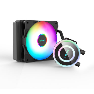 EVESKY Shenguang 120 all-in-one water cooling radiator set desktop computer CPU water cooling fan