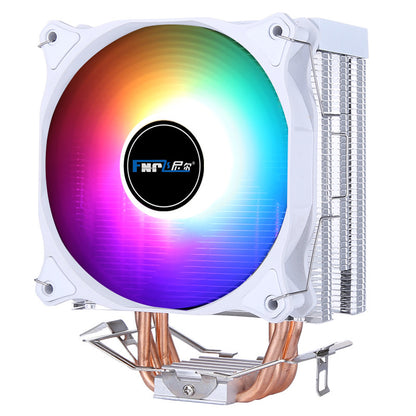 Ice Blade 600 12CM 4 Steel Tube CPU Cooling Fan Universal Intel AMD CPU Black/White