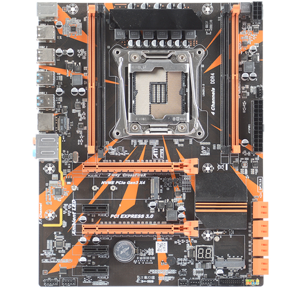 Mingsu Intel X99 PRO DDR4 LGA2011-4 motherboard M.2 motherboard 1000m network card all solid capacitor motherboard