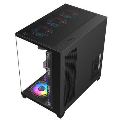 i7十二代 十二核i7-12700F DDR4 32G 1TB B760M RTX4060高端游戏电脑主机