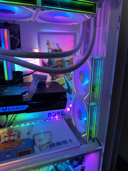 泰国 英特尔酷睿i9-14900KF二十四核  内存32G 1TB RTX 3060 Ti-RTX5070 游戏 爱国者游戏弹丸电脑主机
