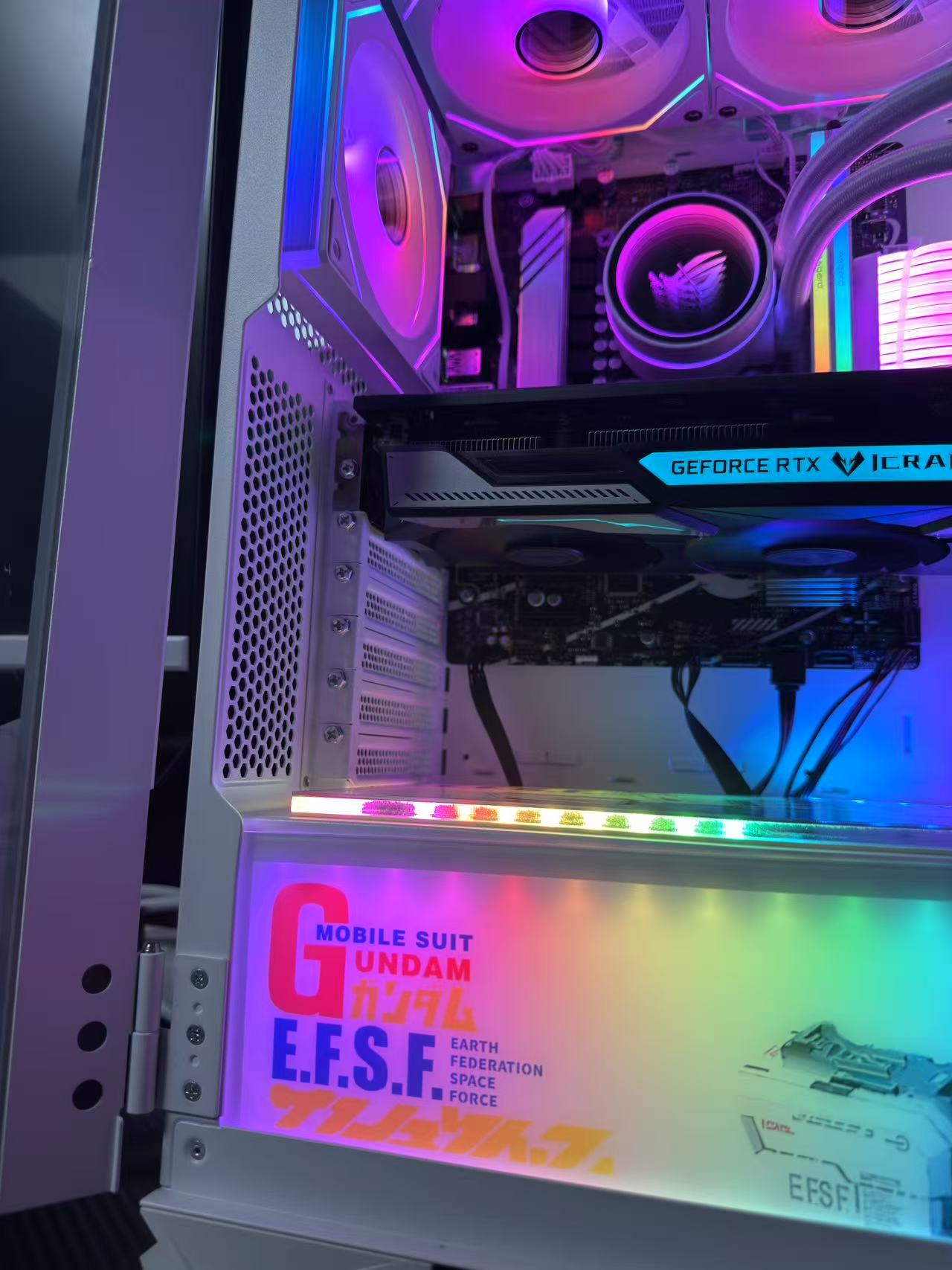 泰国 英特尔酷睿i9-14900KF二十四核  内存32G 1TB RTX 3060 Ti-RTX5070 游戏 爱国者游戏弹丸电脑主机