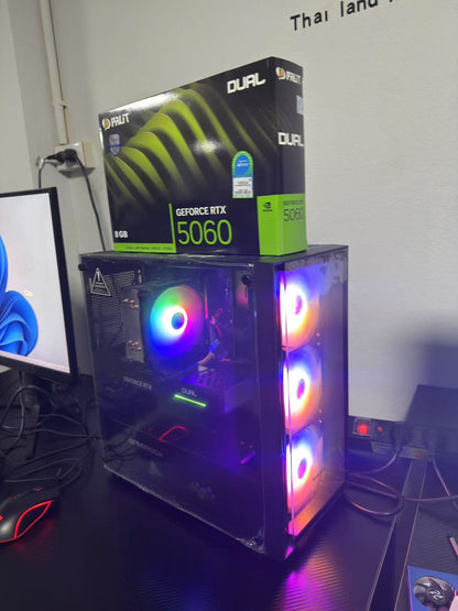 25英寸全套 英特尔® 酷睿™ i5-12400F I5-13400F DDR4 16G M.2 512G RTX3050 6GB独立显卡 游戏直播电脑