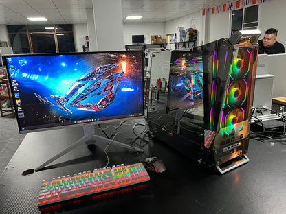 มือสอง สภาพใหม่มาก ระดับไฮเอนด์สุดๆ ชุดคอมพิวเตอร์ Asus ROG ทั้งชุด Intel Core i9-14900KS 24 คอร์ DDR5 64G เมนบอร์ด Asus ROG MAXIMUS Z690 SSD Samsung 980 PRO 2TB การ์ดจอ RTX 4090 24G