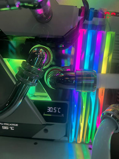 มือสอง สภาพใหม่มาก ระดับไฮเอนด์สุดๆ ชุดคอมพิวเตอร์ Asus ROG ทั้งชุด Intel Core i9-14900KS 24 คอร์ DDR5 64G เมนบอร์ด Asus ROG MAXIMUS Z690 SSD Samsung 980 PRO 2TB การ์ดจอ RTX 4090 24G