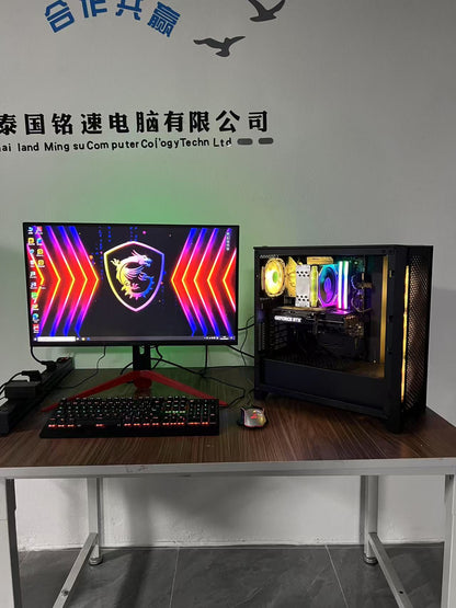 英特尔 Core i5-14400F  微星 B760M  DDR5 5600 32G M.2 1TB  RTX 4070  12G显卡高端电脑主机