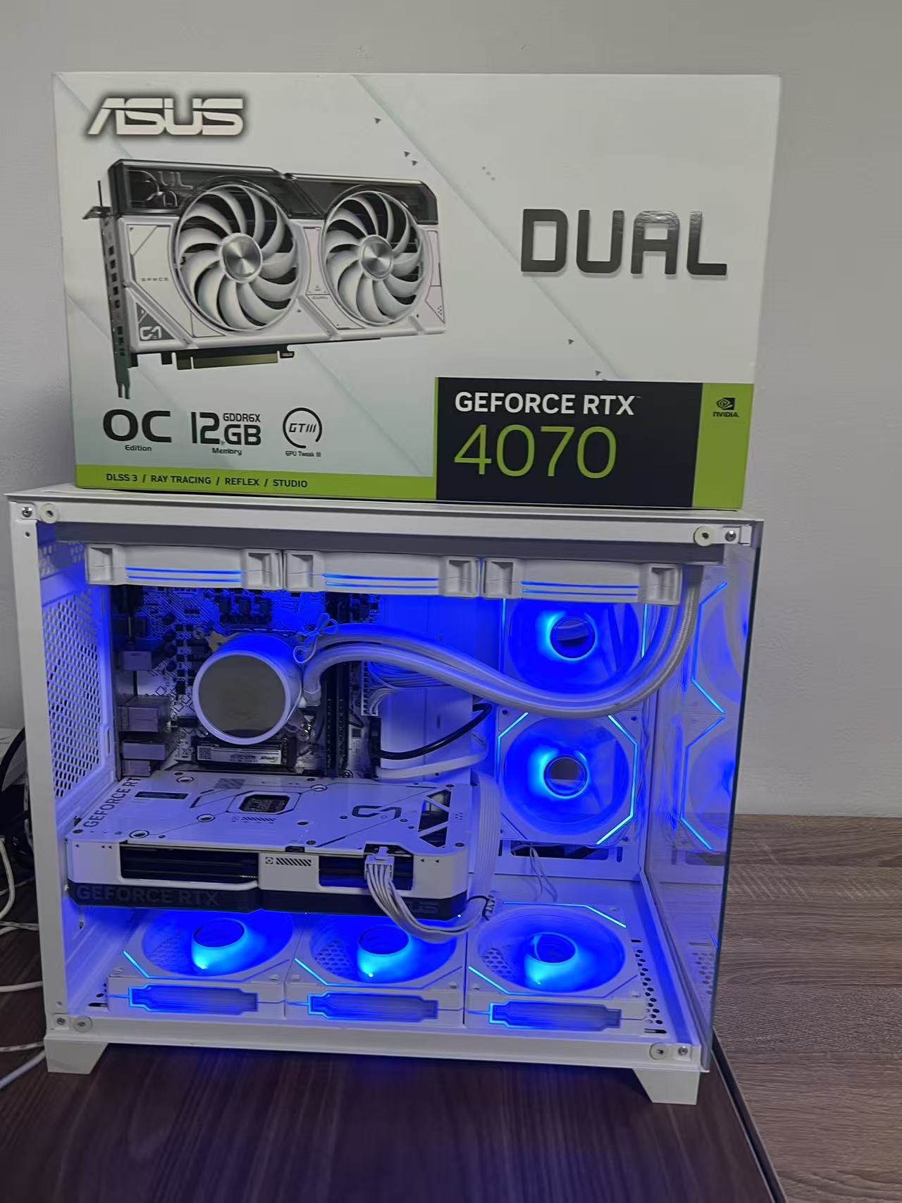 เครื่องมือสองสภาพใหม่ i7-12700F 12 cores RAM 32G M.2 512GB+HDD 3TB ASUS RTX4070 Colorful H610M WIF คอมพิวเตอร์ห้องวิวทะเล
