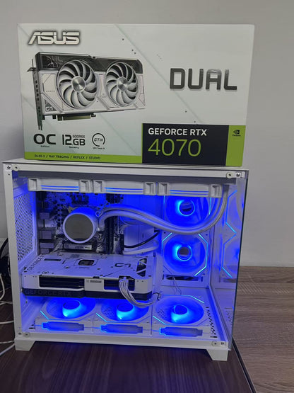 เครื่องมือสองสภาพใหม่ i7-12700F 12 cores RAM 32G M.2 512GB+HDD 3TB ASUS RTX4070 Colorful H610M WIF คอมพิวเตอร์ห้องวิวทะเล