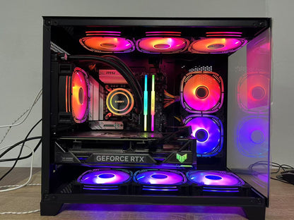 คอมพิวเตอร์โฮสต์ i7-14700F DDR4 6400 32G 1TB MSI B760 ASUS RTX4070TI S Seaview Room X3 + ชุด Alienware 34 นิ้วแบบเต็มตัวเลือก