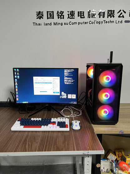 准新机 AMD Ryzen 5 4500 6-Core 六核 DDR4 3200 16G M.2 256GB  技嘉 A520M  RX 6600 ( 8 GB / 蓝宝石 )