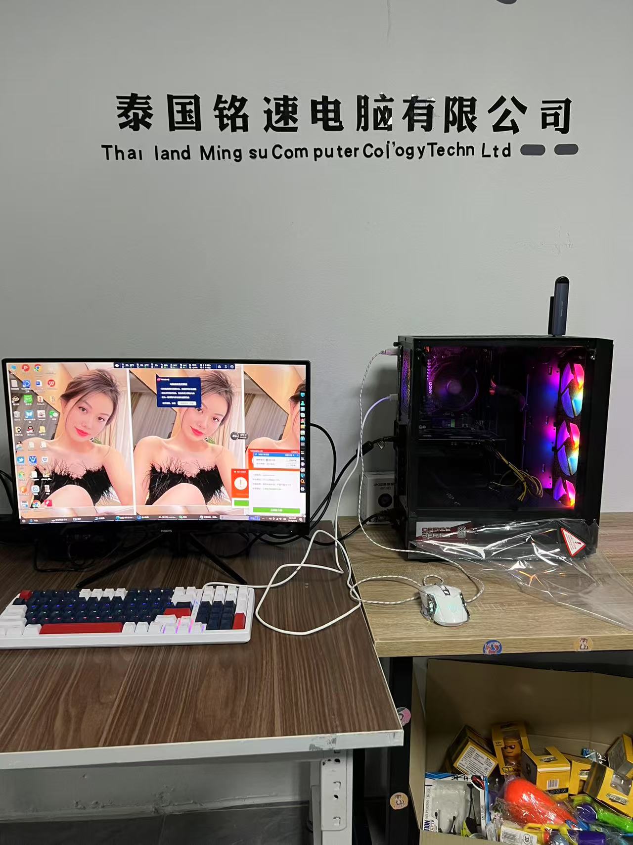 准新机 AMD Ryzen 5 4500 6-Core 六核 DDR4 3200 16G M.2 256GB  技嘉 A520M  RX 6600 ( 8 GB / 蓝宝石 )