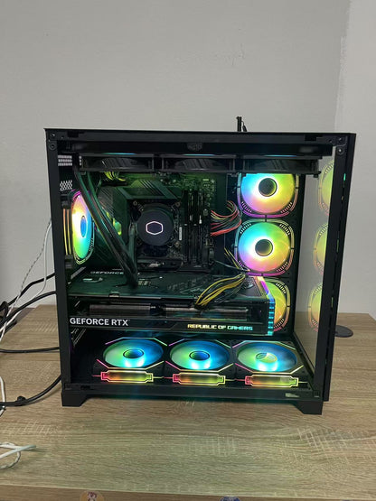 ASUS ROG รุ่นที่ 13 Core i7-13700KF DDR5 32GB M.2 3TB 16-core ASUS ROG Z790 RTX 4070 Ti การ์ดจอ ASUS ROG
