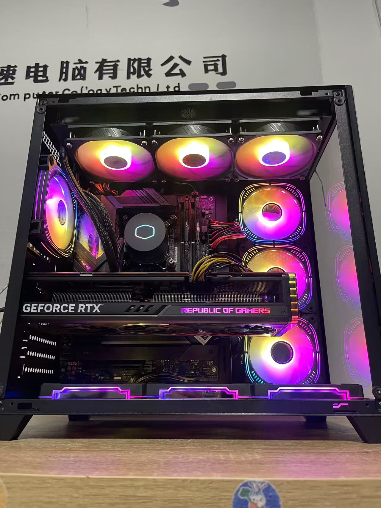 ASUS ROG รุ่นที่ 13 Core i7-13700KF DDR5 32GB M.2 3TB 16-core ASUS ROG Z790 RTX 4070 Ti การ์ดจอ ASUS ROG