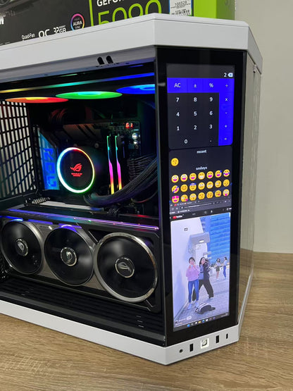 华硕ROG RYZEN 9 9950X3D X870 RTX5090 32GB ASUS ROG ASTRAL O32G 电脑主机