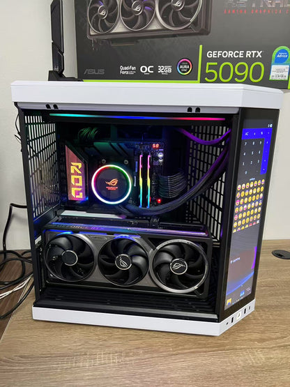华硕ROG RYZEN 9 9950X3D X870 RTX5090 32GB ASUS ROG ASTRAL O32G 电脑主机