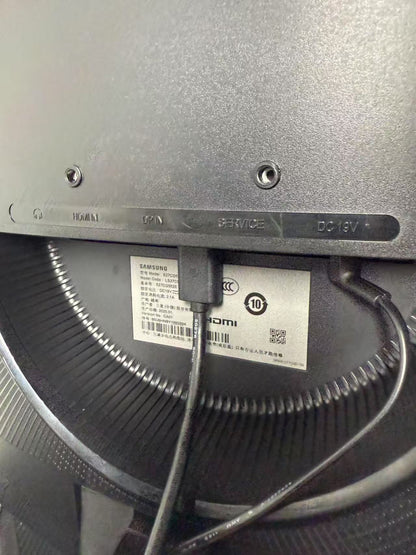Second-hand Samsung 27" Odyssey G5 curved gaming monitor (165Hz) purchased in January 2025 Thailand monitor 