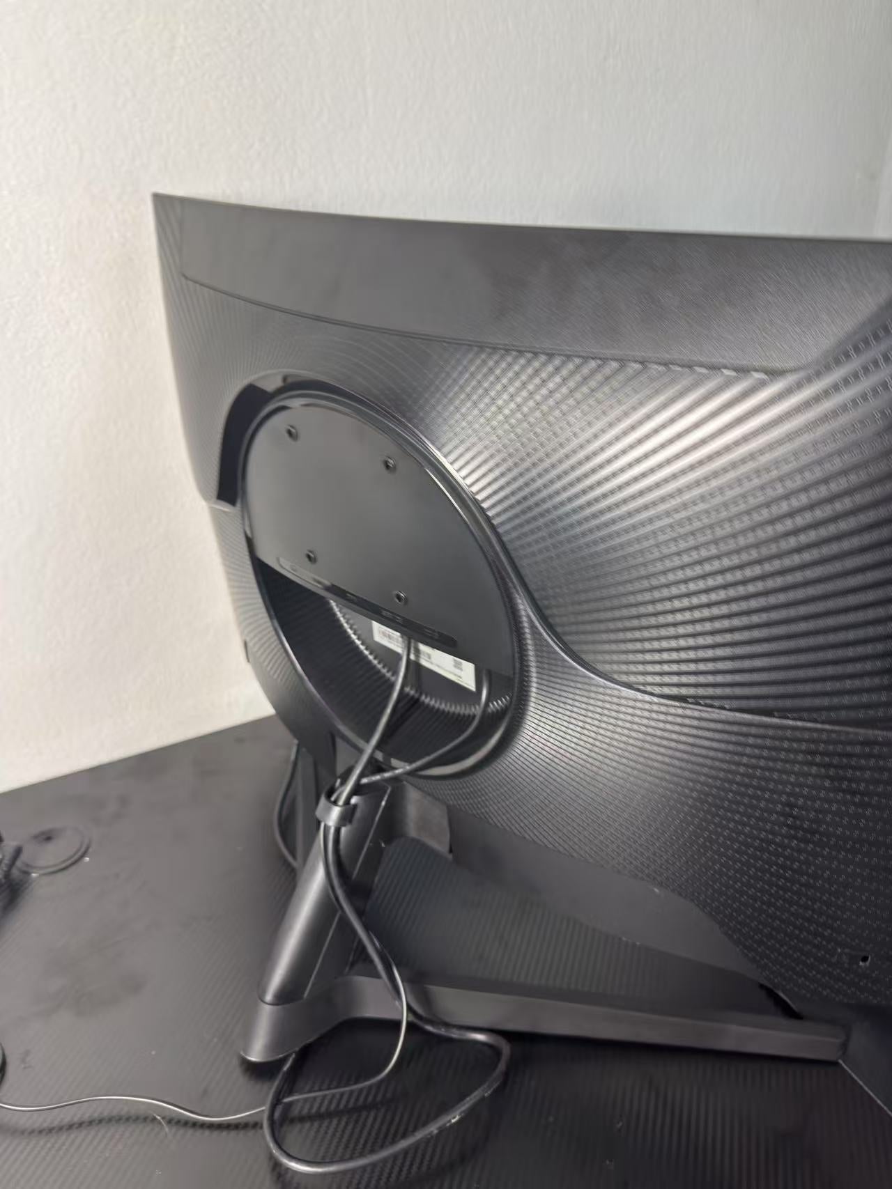 Second-hand Samsung 27" Odyssey G5 curved gaming monitor (165Hz) purchased in January 2025 Thailand monitor 
