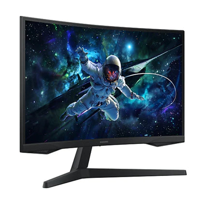 Second-hand Samsung 27" Odyssey G5 curved gaming monitor (165Hz) purchased in January 2025 Thailand monitor 
