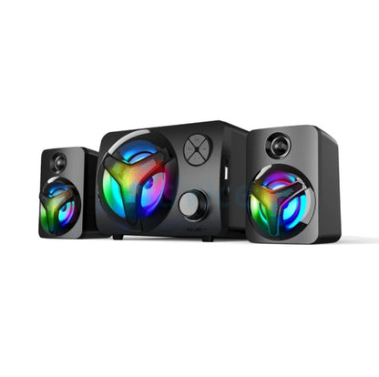 （2.1）MICROLAB 扬声器（U210）电脑音箱 黑色