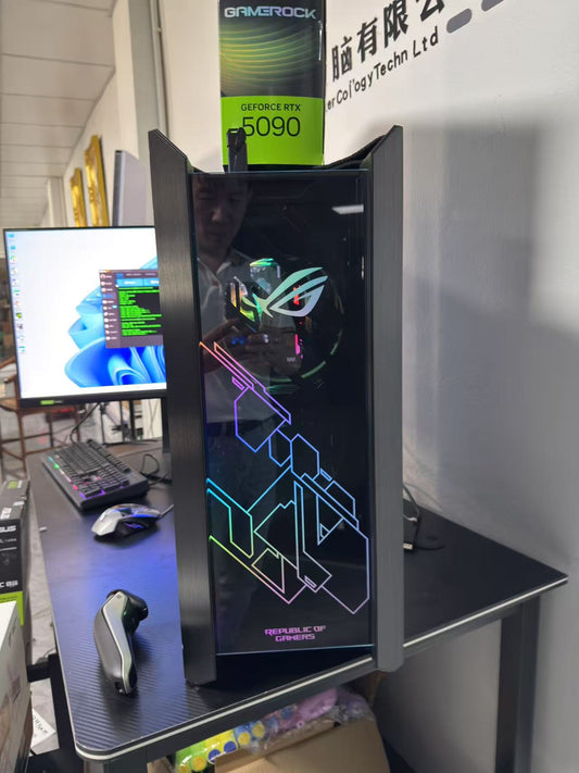Second-hand quasi-new machine 32-inch 4K 165HZ ASUS ROG 13th generation i9-13900KF 24-core Z790 2TB ASUS ROG 4090 24GB