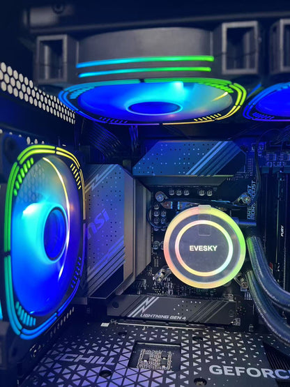 酷睿i7-14700F二十核 DDR5 64G 硬盘M.2 1TB  微星B760 GeForce RTX 4070 T SUPER游戏显卡