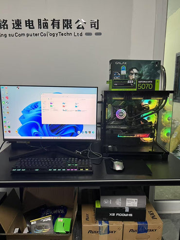 14th Gen Core i7-14700F 20-core processor, 64GB DDR5 RAM, 1TB M.2 hard drive, MSI B760 GeForce RTX5070 12GB graphics card