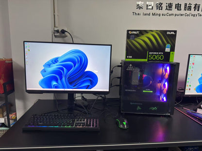 25英寸全套 英特尔® 酷睿™ i5-12400F I5-13400F DDR4 16G M.2 512G RTX3050 6GB独立显卡 游戏直播电脑