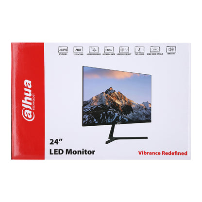 【泰国行货】Dahua DHI-LM24-B201S 23.8英寸 IPS 100Hz FHD显示器 办公学习 电竞入门显示器