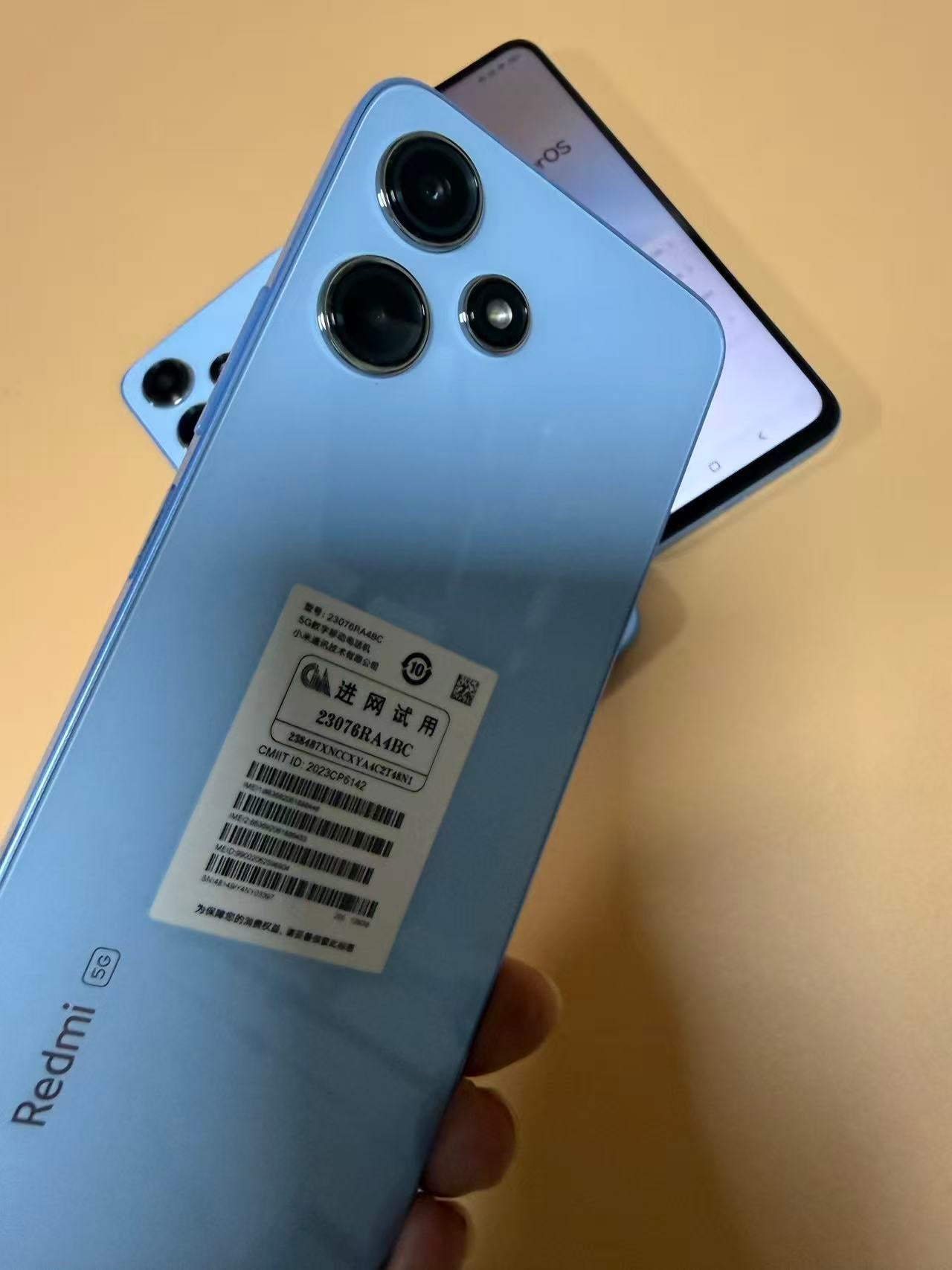 Xiaomi Redmi Note 12R (8GB/128GB) - 4 units available, 2500 Thai Baht each.