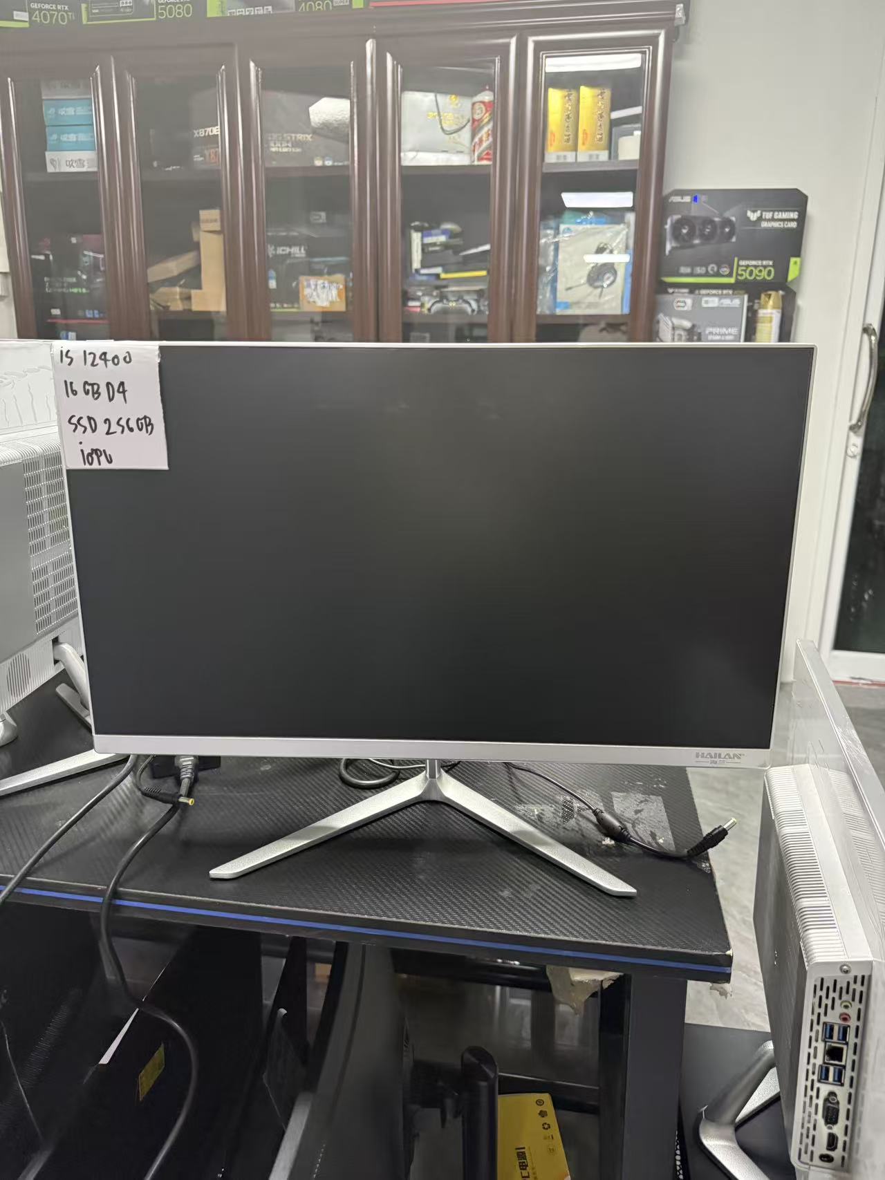 泰国准新机 海兰23.8英寸24英寸  i7 12700 D4 3200 16G m.2 515G 高端商务一体机电脑 泰国送货上门