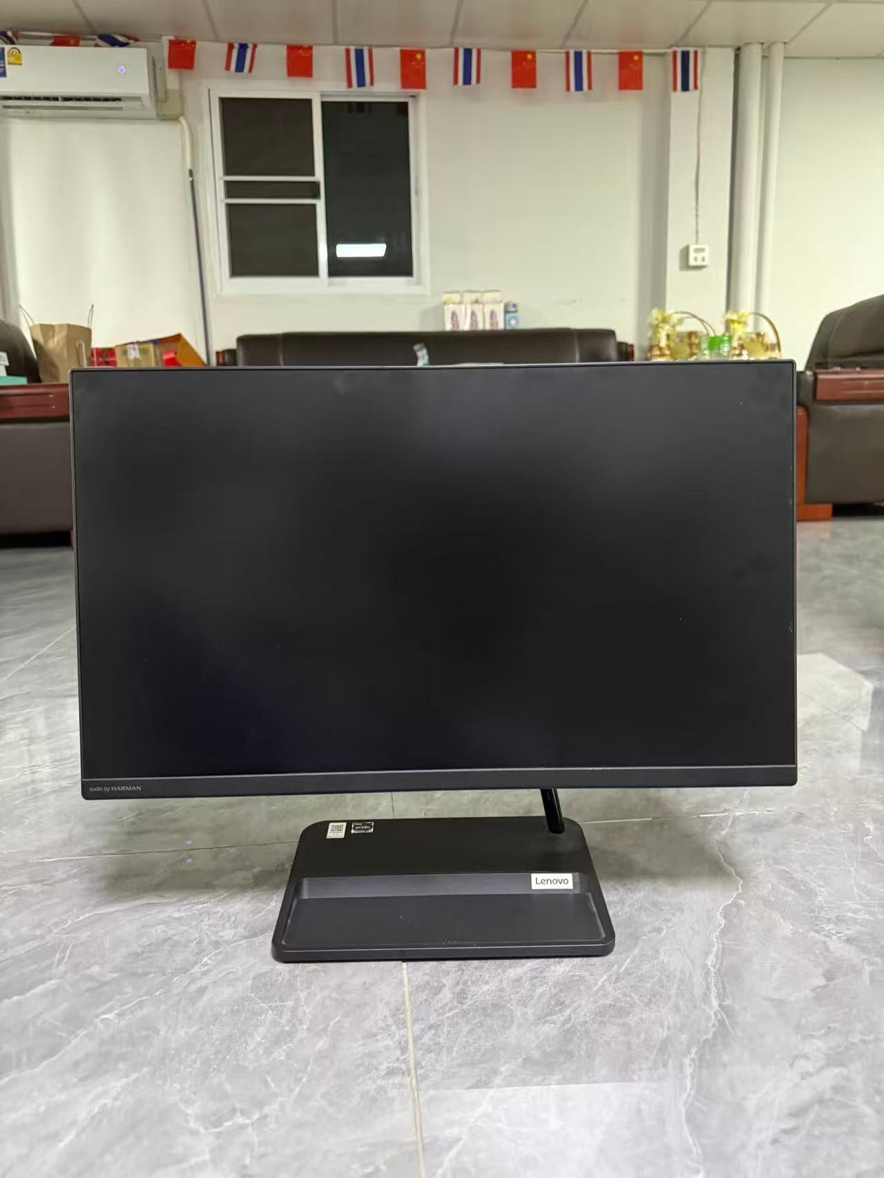 Nearly new Lenovo Xiaoxin 24 all-in-one laptop, Intel Core Ryzen 5 7530U, 8GB DDR4 3200M RAM, 512GB storage, 23.8-inch, black.